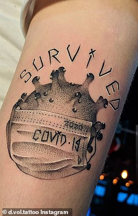 CoronaVirus Dövmeleri Popüler Oldu