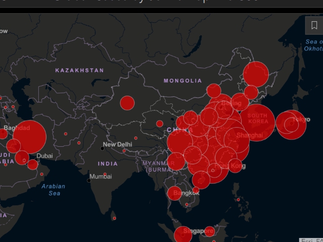 İşte Korona Virüsü Haritası