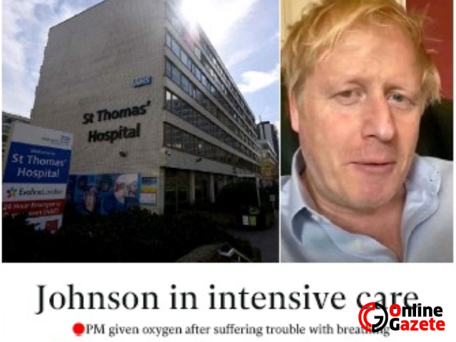 Boris Johnson'ın yoğun bakıma kaldırılması İngiliz basınında: 'Yaşam mücadelesi veriyor'