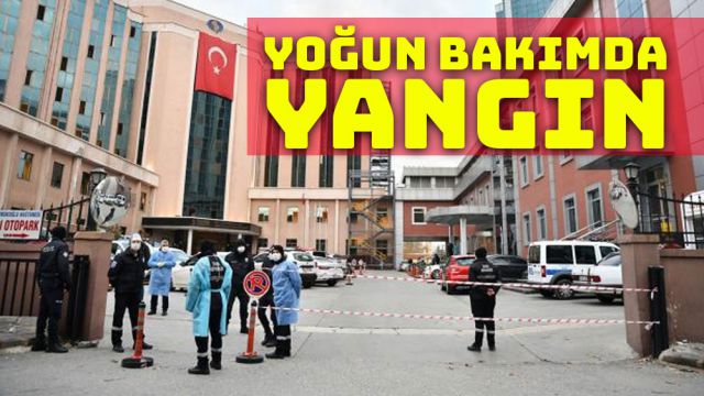 Hastane yangınının bilançocu ağırlaşıyor.'de