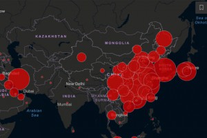 İşte Korona Virüsü Haritası