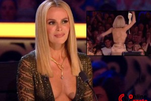 Yetenek Sizsiniz'in jüri üyesi canlı yayında göğüslerini açtı