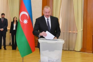 İlham Aliyev'in oyunu kullandığı yerde gizli mesaj