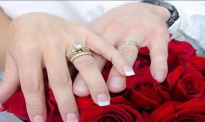 Ortalama ilk evlenme yaşı yükseldi... Damatlar Alman, gelinler Özbek!