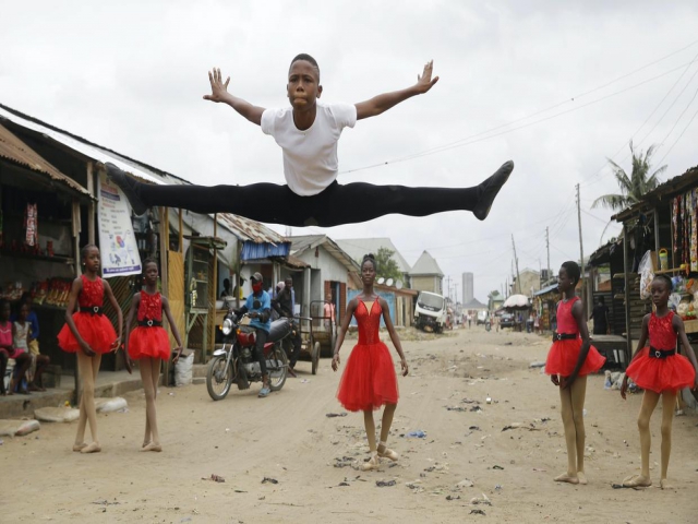Bir çocuğun hayatı değişti.... Nijeryalı 11 yaşındaki balet